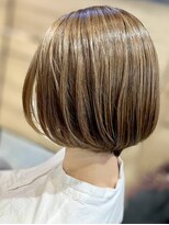 パリスパリ 衣山店(PARIS PARI) 白髪ぼかしのスッキリボブ