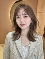 グロー 大宮(GLROW)&nbsp;レイヤーカット顔周り前髪韓国おくれ毛大宮haruhi