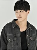 ショートマッシュメンズツーブロックニュアンス