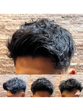 アールドボーテ 理容室(R de Beaute) 外国人風 フェザーアップ アイロンパーマ