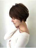 ●杉浦くびれヘア/アプリコットオレンジ/ショート/韓国34