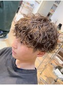 渋谷波巻きスパイラルパーマシャドウパーマツイストパーマ20代