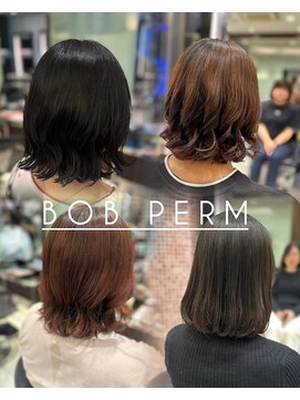 アピッシュ ギンザ(apish ginza) 浅子小百合/乾かすのも楽、朝の時短ボブパーマ4選