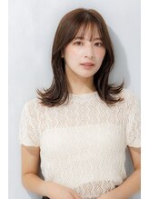 クロエ 堀江(Cloe) ミディアム×コテ巻き