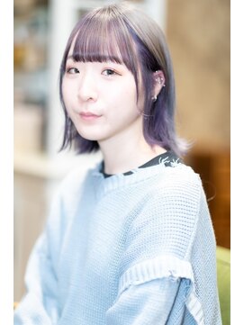 タンタント 中津川店(Tentante) グレージュ×インナーパープル