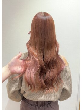 淡くて可愛いピンクベージュ！