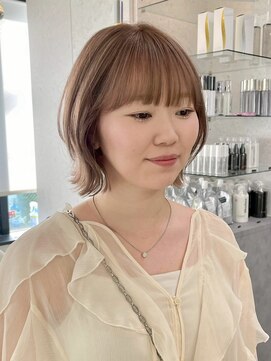 シェノン バイ アランスミシー 表参道(CHAINON by Alan smithee) 表参道/クラゲヘアー/オリーブグレー/小顔/ココアベージュ/渋谷