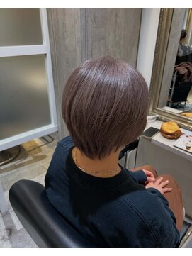 ケアアンドデザイン 今里本店(care&design fulfill) グレーベージュ/ダブルカラー/透明感カラー 30代40代50代