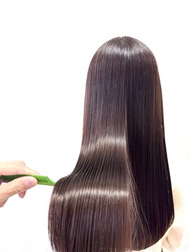 シュガー 盛岡(SUGAR) 髪質改善/艶ラベンダーブラウンロング