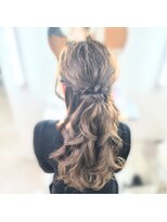 ルノンルージュ(Renon Rouge)&nbsp;ハーフアップ