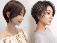 リア 白髪ぼかしハイライト 京都河原町(riah)の雰囲気(ショートボブ白髪ぼかしNo. 1【白髪ぼかし/ショートボブ】)