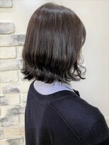 アニー 松戸(ANNI)&nbsp;ホワイトグレージュ/ミニウルフ/デジタルパーマ/チェリーブラウ