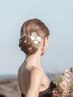 【ウェディング花嫁様用♪】ヘアセット＋フルメイク モニター限定 8900円
