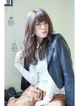 ラべリー 池袋(LOVELEY) アッシュブラウンウェーブ　髪質改善　【池袋】