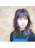 『Noele』大人のゆるふわパープルグレージュ