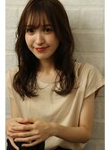 20代30代40代50代 色っぽふんわりミディの重軽ウェーブヘア♪