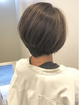 ロンド レグリーズ 立川(Lond leglise) ハイライト/立体感カラー/ショコラベージュ【深味信也】