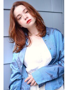 ロロ(ro-ro) 【恵比寿ro-ro】セミウェットウェーブ×オリーブカラー