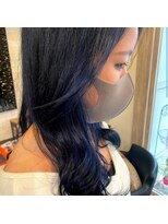 ボアップ 京橋店(boappu)&nbsp;#インナーカラー#ブルー