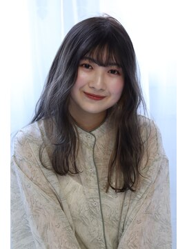 ヘアリゾート バレンタイン(hair+resort valentine) 【20代30代40代】グレージュ透け感ヘア×インナーカラー