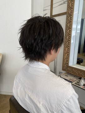 コワファースト 大分(COIFF1RST) アイロンアレンジ、メンズウルフ