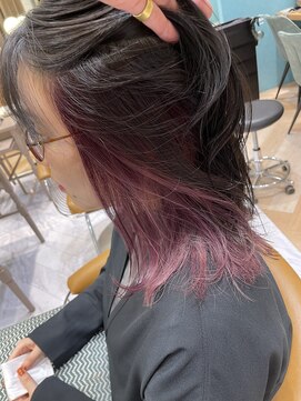 ロンド レグリーズ 立川(Lond leglise) 【槌矢圭悟】インナーカラーバイオレット