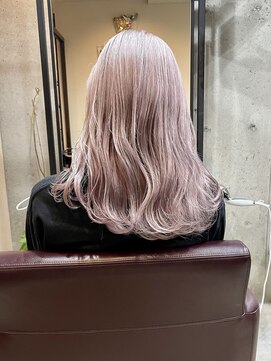 アート(a-to) 【a-to新里】ピンクホワイト/外国人風カラー