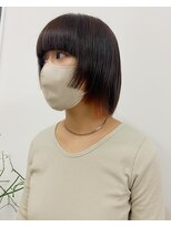 キー(kii)&nbsp;イヤリングカラー　オレンジベージュ 　福岡　天神　薬院　20代