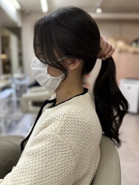 ユニ 表参道(uni) 【YUKI】韓国式後毛カット