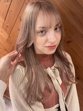 ハウリーヘアアンドスパ(HAURY hair&spa) ミルクティーベージュ