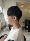 MEN’S HAIR マッシュパーマアッシュブラックカルマパーマ