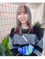 ペレ 渋谷(PELE)&nbsp;ウルフ/マチルダボブ/ピンクベージュ/インナーグレージュ/渋谷