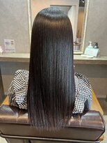 イーラヘアー(ERA HAIR) 髪質改善トリートメント大人ロング艶ブラックアッシュナチュラル