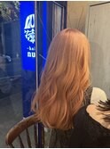 似合わせカット×ケアブリーチ×艶カラー×トリートメント