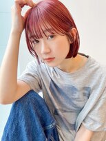 ディッセンバー 渋谷(December)&nbsp;レッドカラー/ケアブリーチ/学割U24