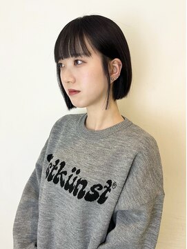 アクシス 栄店(`AXIS) 【Hinako】Black × タッセルボブ