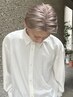 【新規限定】メンズカット+ダブルケアカラー+3stepTR 29000→18400 【ボブ】