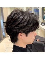 ロルカ 池袋店(Rolka)&nbsp;【カルマパーマ】メンズヘア/メンズパーマ/センターパート/池袋