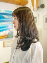 レットイット Letit ミディアムレイヤー【髪質改善/メンズサロン/ボブ/白髪染め】