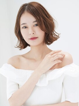 ニューヨークニューヨーク 垂水店(NYNY) ナチュラルボブ×くびレイヤー×大人ショートボブ 20代30代40代