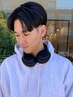 【眉毛ケア付】メンズカット＋眉毛カット　￥6600
