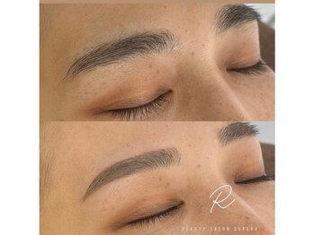 スパーブ(SUPERB)の写真/顔の印象を左右する眉デザインもメンズ技術に特化した、経験豊富なスタイリストにお任せ！！