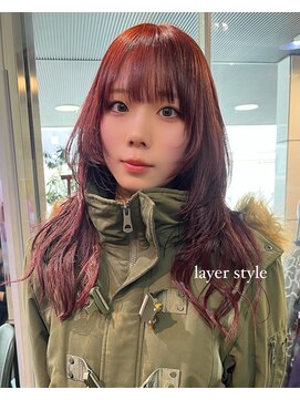 ゼスト 八王子店(ZEST) レイヤーカット/ハッシュカット