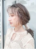 おくれ毛前髪カットロング_ba332441