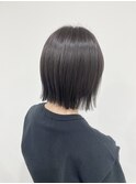 切りっぱなしボブ