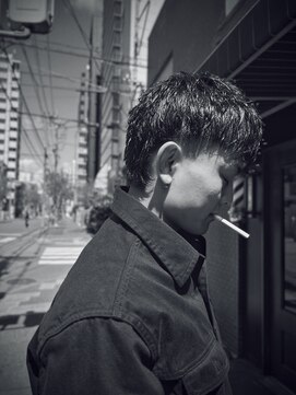 カムレイドフォーライフ(COMRADE 4 LIFE) mullet hair マレットヘアー　テーパーフェード　担当松尾