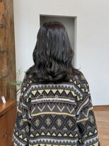 モリグリーン(MORI GREEN)&nbsp;ミディアムヘア/レイヤーカット/オリーブブラウン/暗めカラー