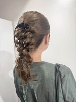 編み下ろし／ヘアセット