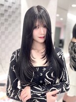 ジーナ 名駅(XENA.)&nbsp;《LUNA》ハイレイヤー/ブルーブラック/ツヤカラー