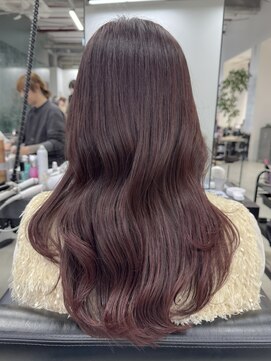 ソピ 名古屋名駅(sopi by invitation) レッドパープル レッド 暖色カラー 透明感カラー！